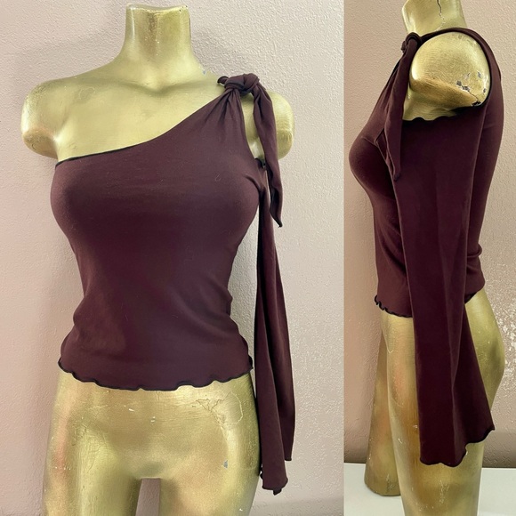 Sirens Tops - SIRENS Chic NWOT Uni Sleeve Stretch TOP Size Large